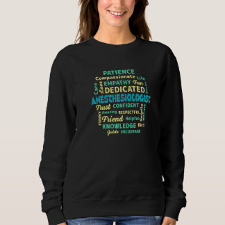Sweatshirt Anesthésiste Médicale du personnel anesthésiste