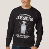 Sweatshirt Anesthetist If It Involves Jesus (Devant)