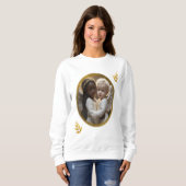 Sweatshirt ange-bébé (Devant entier)