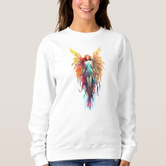 Sweatshirt Ange de feu (Devant)