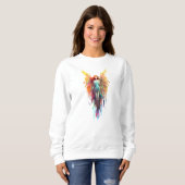 Sweatshirt Ange de feu (Devant entier)