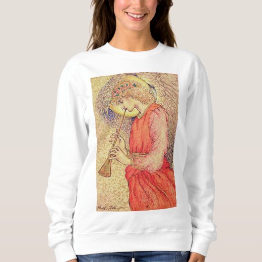Sweatshirt Angel Jouer un Flageolet (Devant)