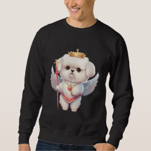 Sweatshirt Angel Maltese Chiot, Maltes amoureux de les chiens
