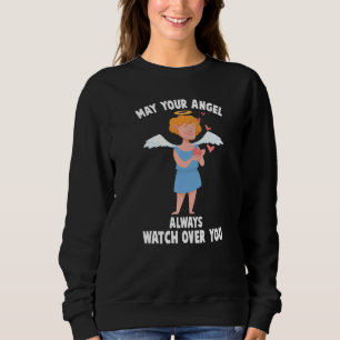 Sweatshirt Angel Puisse Ton Ange Toujours Garder Te Cheru