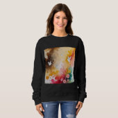 Sweatshirt Anges abstraits (Devant entier)