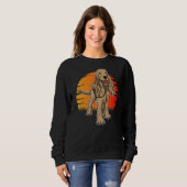 Sweatshirt Anglais Cocker Spaniel Chien race 50 (Devant entier)