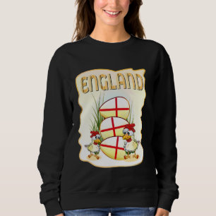 SWEATSHIRT ANGLAIS DRAPEAU POULET POULET GRANDE-BRETAGNE ANGL