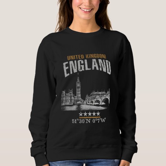 Sweatshirt Angleterre (Devant)