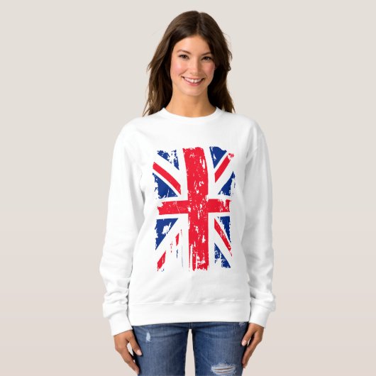 Sweatshirt Angleterre (Devant entier)