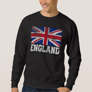 Sweatshirt Angleterre Union Jack Flag Pride Racines Pays Fami