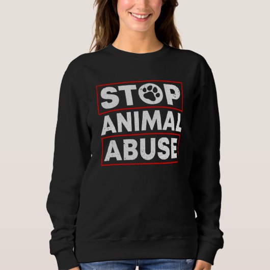 Sweatshirt Animal Activist Rescue Animals Conservation Rights (Devant)