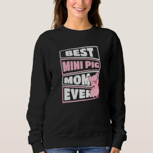 Sweatshirt Animal de ferme Piggy Piglet Mère Animaux de compa
