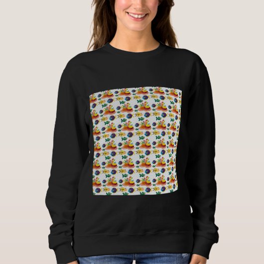 Sweatshirt Animal de poisson (Devant)