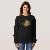Sweatshirt Animal de zoo faune singe Mignon singe (Devant entier)