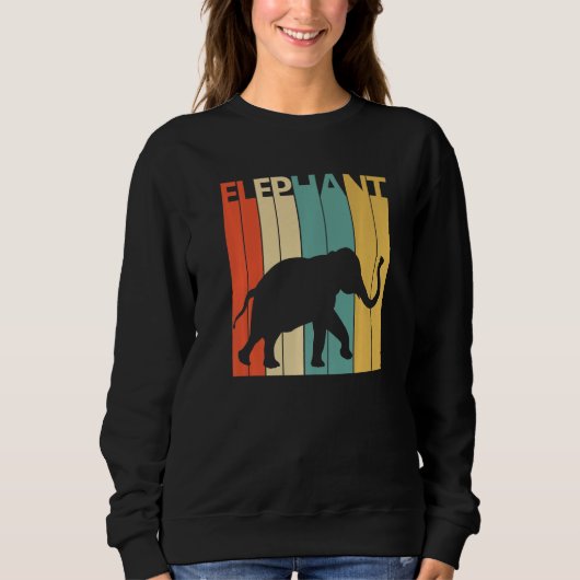 Sweatshirt Animal Eléphant mignon (Devant)
