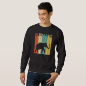 Sweatshirt Animal Eléphant mignon (Devant entier)