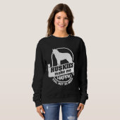 Sweatshirt Animal Husky (Devant entier)