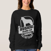 Sweatshirt Animal Husky (Devant)