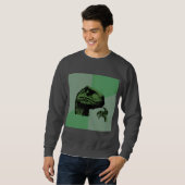 Sweatshirt Animal Meme de conseil de dinosaure de (Devant entier)