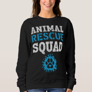 Sweatshirt Animal Rescue Squad militant des droits des animau