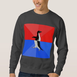 Sweatshirt Animal socialement confus Meme de conseil de