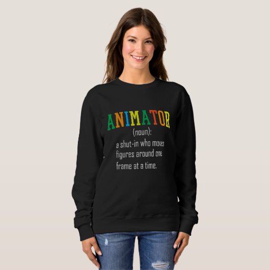 Sweatshirt Animateur Description Ainimator (Devant entier)