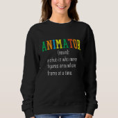 Sweatshirt Animateur Description Ainimator (Devant)