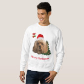 Sweatshirt Animaux de Noël (Devant entier)