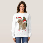 Sweatshirt Animaux de Noël (Devant entier)