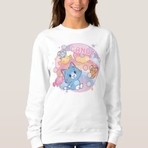 Sweatshirt Anime Tom et Jerry Candy Party