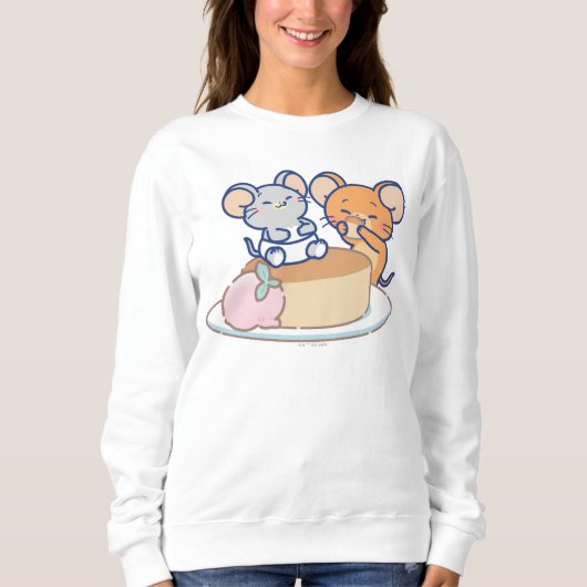 Sweatshirt Anime Tuffy et Jerry Cheesecake (Devant)