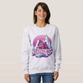 Sweatshirt Anime Vibes rencontre le style de pente : Le pull (Devant entier)