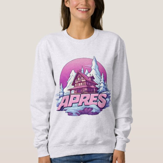 Sweatshirt Anime Vibes rencontre le style de pente : Le pull (Devant)