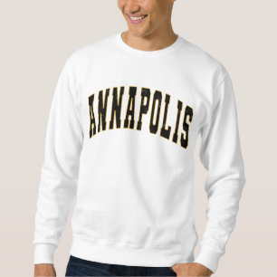 Sweatshirt Annapolis Maryland Vintage College Style