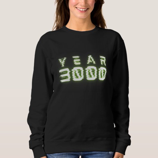 Sweatshirt Année 3000 Futur (Devant)