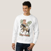 Sweatshirt Année de la chemise de cheval (Devant entier)