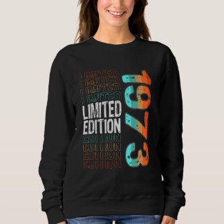 Sweatshirt Année de naissance vintage Retro 1973