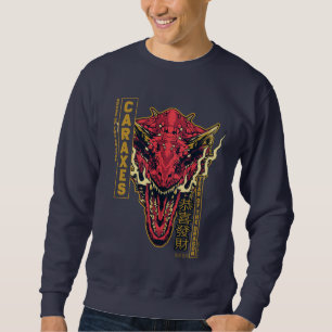Sweatshirt Année de tête de Carax du Dragon   恭 喜 財 發