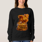 Sweatshirt Année du Cheval de Feu 2026 (Devant)