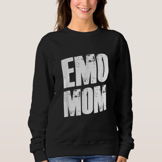 Sweatshirt Années 2000 00s Maman EMO   Punk EMO (Devant)