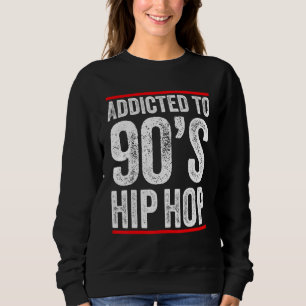 Sweatshirt Années 90 Hip hop Gangster Rap Vêtements Old Schoo