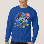 Sweatshirt Anniversaire d'association de flipper du Jersey (Devant)