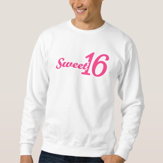 Sweatshirt Anniversaire du bonbon 16 (Devant)