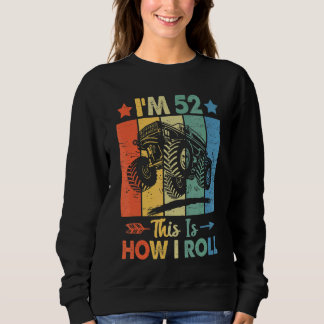 Sweatshirt Anniversaire du Trucker Retro C'est comme ça que j
