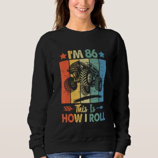 Sweatshirt Anniversaire du Trucker Retro C'est comme ça que j