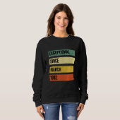 Sweatshirt Anniversaire exceptionnel depuis mars 1992 (Devant entier)