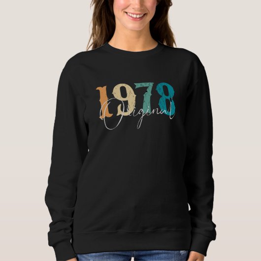 Sweatshirt Anniversaire original de 1978 (Devant)
