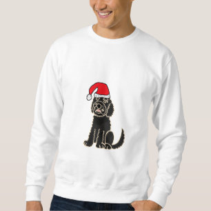 Sweatshirt ANNONCE Labradoodle dans la chemise de casquette