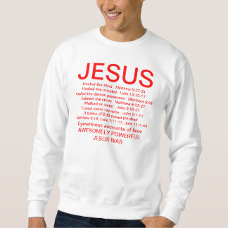 Sweatshirt Annoncez Jésus dans votre vie