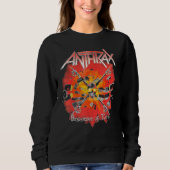 Sweatshirt Anthrax u2013 Persistence Crossbones (Devant)